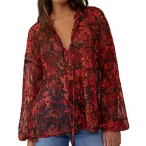 Free People Out for the Night Top